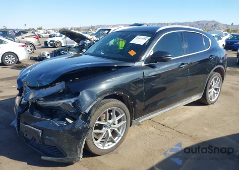 2018 Alfa Romeo Stelvio Ti Awd z USA, uszkodzony, nr VIN ZASFAKBN4J7B94818